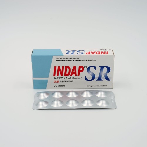 INDAP S.R. TAB 1.5mg 3x10's/BOX 外包裝成品