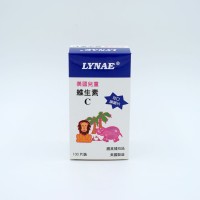 LYNAE CHILDREN'S CHEW. VITAMIN C TAB 100's/btl
