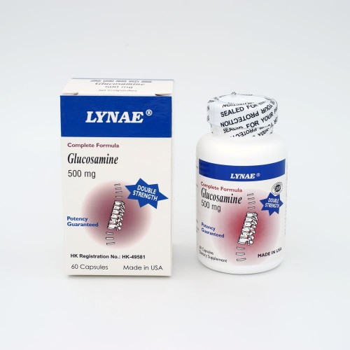 LYNAE GLUCOSAMINE CAP 500mg 60's/BTL