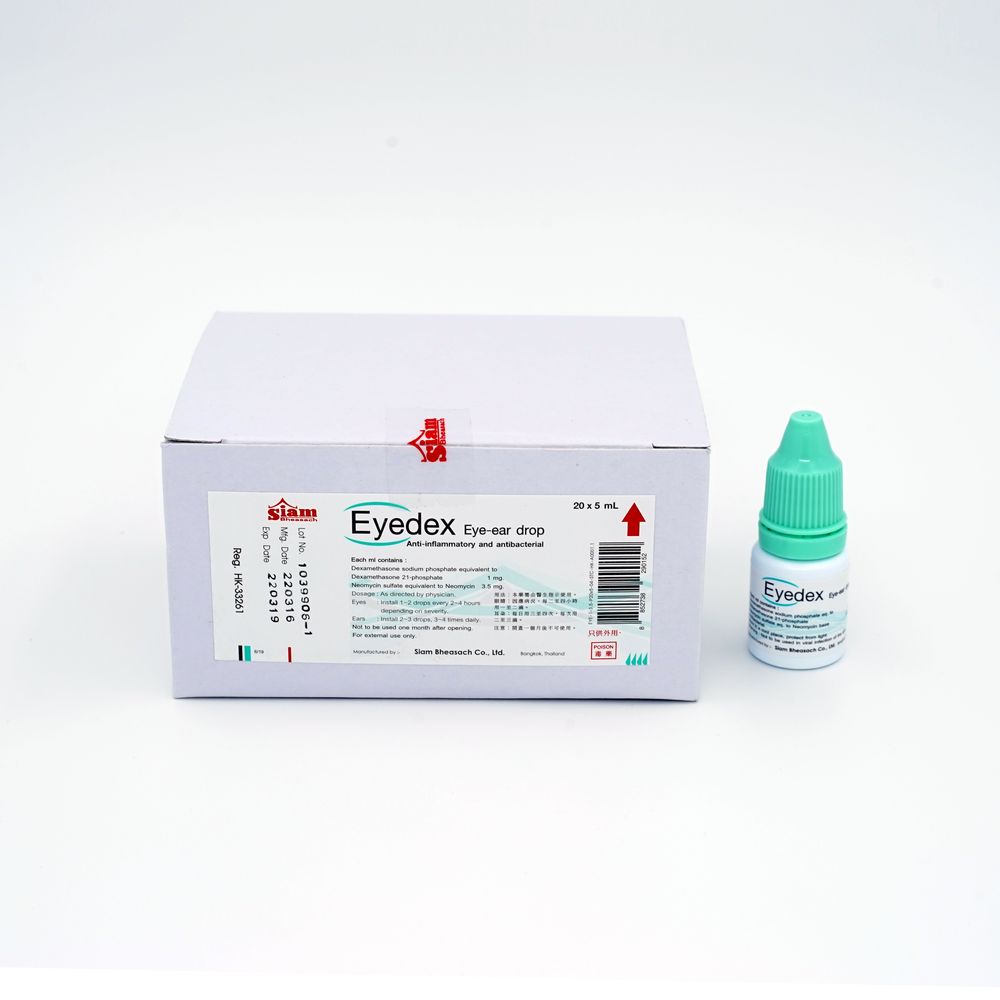 EYEDEX EYEEAR DROP 5ml 20btl/BOX